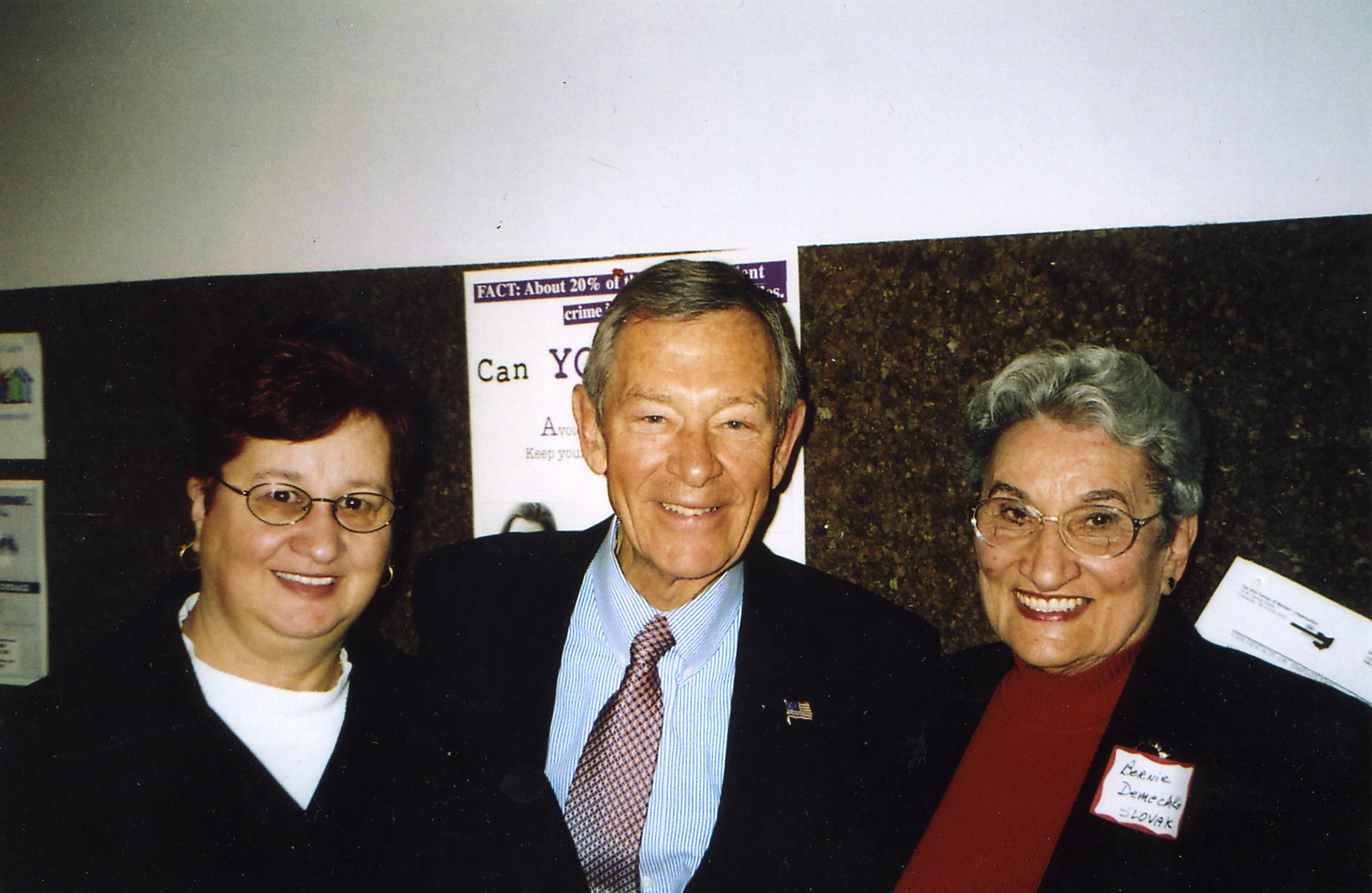 bernie and gigi with george